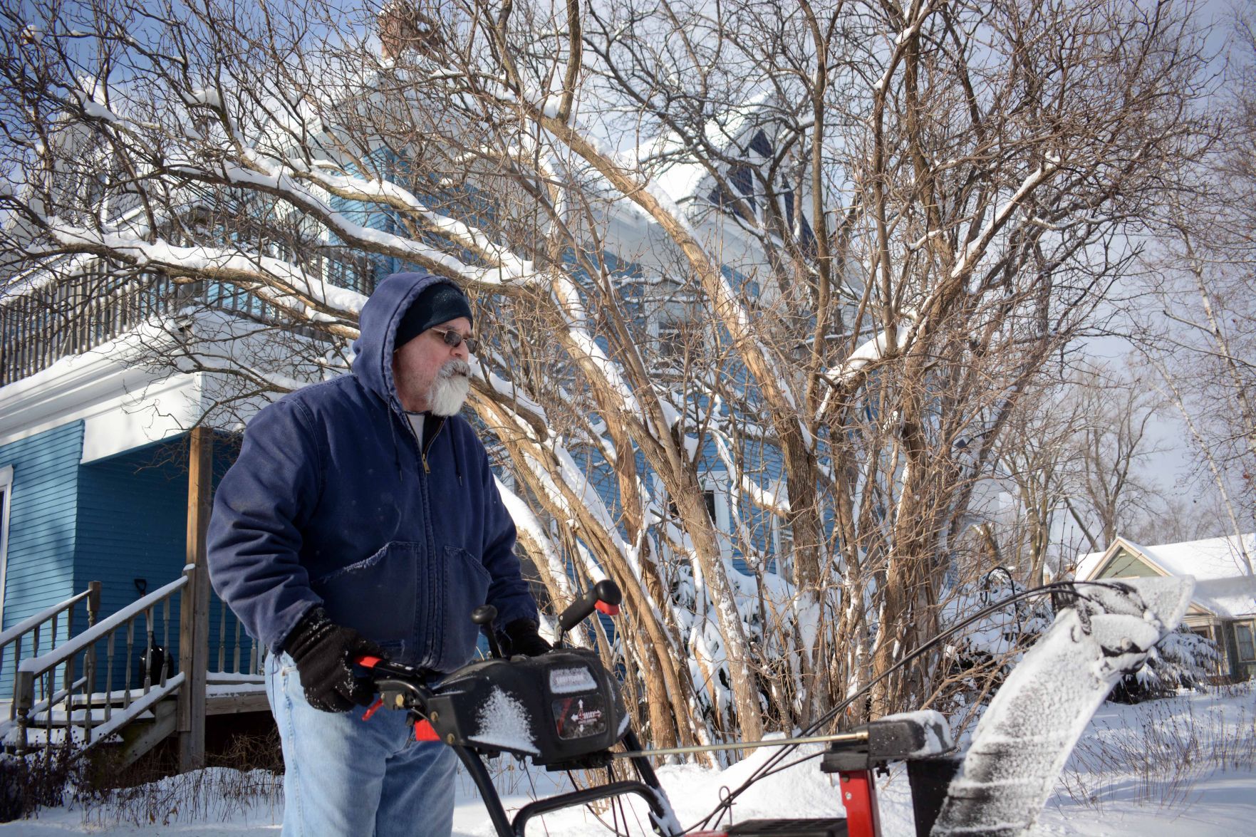 Snowstorm hits Baraboo, Jan. 23